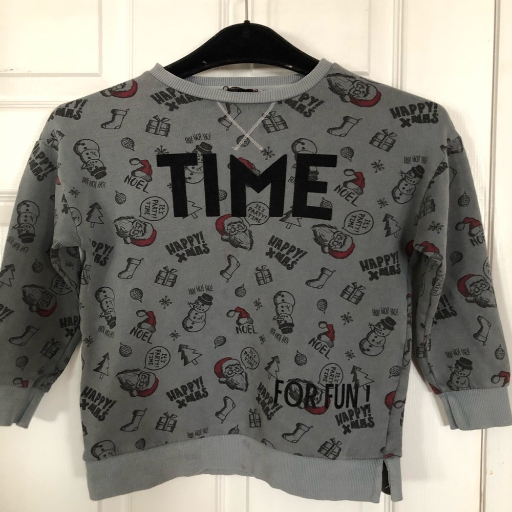 Zara Boys Christmas Sweater, worn twice!!